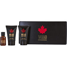 Dsquared2 Wood Pour Home Mini Set Eau De Toilette 5ml Shower Gel 25ml And Aftershave Balm 25ml 5ml Dsquared2 Wood Pour Home Mini Set Eau De Toilette 5ml Shower Gel 25ml And Aftershave Balm 25ml 5ml
