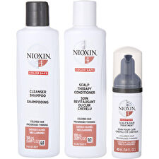 Nioxin Set-3 Piece Full Kit System 4 With Cleanser Shampoo 150ml/5oz & Scalp Therapy Conditioner 150ml/5oz & Scalp Treatment 30ml/1.7oz Nioxin Set-3 Piece Full Kit System 4 With Cleanser Shampoo 150ml/5oz & Scalp Therapy Conditioner 150ml/5oz & Scalp Treatment 30ml/1.7oz
