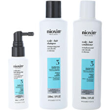 Nioxin Set-3 Piece Full Kit System 3 With Cleanser Shampoo 150ml/5oz & Scalp Therapy Conditioner 150ml/5oz & Scalp Treatment 30ml/1.7oz Nioxin Set-3 Piece Full Kit System 3 With Cleanser Shampoo 150ml/5oz & Scalp Therapy Conditioner 150ml/5oz & Scalp Treatment 30ml/1.7oz