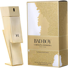 Carolina Herrera Bad Boy Gold Fantasy Man Eau De Toilette 100ml Carolina Herrera Bad Boy Gold Fantasy Man Eau De Toilette 100ml