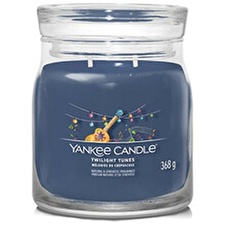 Yankee Candle Aromatic Candle Signature Glass Medium Twilight Tunes 368 G Yankee Candle Aromatic Candle Signature Glass Medium Twilight Tunes 368 G