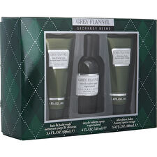 Geoffrey Beene Grey Flannel For Men - 3 Pc Gift Set 120ml/4oz Eau De Toilette Spray 90ml/3.4oz After Shave Balm 90ml/3.4oz Hair And Body Wash 120ml/4oz Geoffrey Beene Grey Flannel For Men - 3 Pc Gift Set 120ml/4oz Eau De Toilette Spray 90ml/3.4oz After Shave Balm 90ml/3.4oz Hair And Body Wash 120ml/4oz