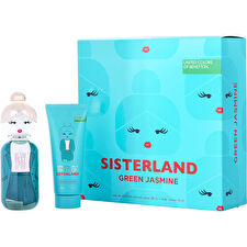 Benetton Sisterland Green Jasmine Eau De Toilette Spray 80ml/2.7oz & Body Milk 75ml/2.5oz Benetton Sisterland Green Jasmine Eau De Toilette Spray 80ml/2.7oz & Body Milk 75ml/2.5oz