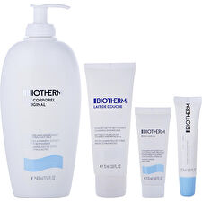 Biotherm Lait Corporel Set - Lait Corporel Anti-drying Body Milk 400ml/13.5oz & Lait De Douche Cleansing Shower Milk 75ml/2.5oz & Hand & Nail Treatment 20ml/0.67oz & Lip Balm 13ml/0.43oz 4pcs Biotherm Lait Corporel Set - Lait Corporel Anti-drying Body Milk 400ml/13.5oz & Lait De Douche Cleansing Shower Milk 75ml/2.5oz & Hand & Nail Treatment 20ml/0.67oz & Lip Balm 13ml/0.43oz 4pcs