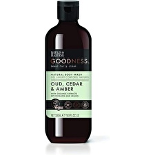 Baylis & Harding Goodness Natural Body Wash Oud Cedar And Amber Shower Gel 500ml Baylis & Harding Goodness Natural Body Wash Oud Cedar And Amber Shower Gel 500ml