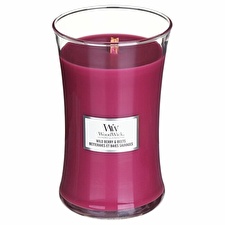Woodwick Large Hourglass Candles Scented Candle Wild Berry & Beets 609 Woodwick Large Hourglass Candles Scented Candle Wild Berry & Beets 609