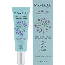 Rosalique 3 In 1 Anti-redness Miracle Formula Spf50 30ml Rosalique 3 In 1 Anti-redness Miracle Formula Spf50 30ml