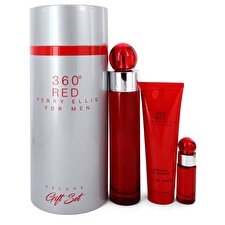 Perry Ellis 360 Red For Men - 3 Pc Gift Set 90ml/3.4oz Eau De Toilette Spray 7.5ml/0.23oz Eau De Toilette Mini Spray 90ml/3oz Shower Gel 90ml/3.4oz Perry Ellis 360 Red For Men - 3 Pc Gift Set 90ml/3.4oz Eau De Toilette Spray 7.5ml/0.23oz Eau De Toilette Mini Spray 90ml/3oz Shower Gel 90ml/3.4oz