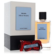 Prada Olfactories Heat Wave Eau De Parfum Spray with Gift Pouch (Unisex) Eau de Parfum Spray + Gift Pouch 100ml/3.4oz Prada Olfactories Heat Wave Eau De Parfum Spray with Gift Pouch (Unisex) Eau de Parfum Spray + Gift Pouch 100ml/3.4oz