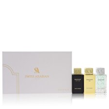 Swiss Arabian Shaghaf Oud Gift Set - Eau de Parfum in Shaghaf Oud, Shaghaf For Men, and Shaghaf Oud Aswad Swiss Arabian Shaghaf Oud Gift Set - Eau de Parfum in Shaghaf Oud, Shaghaf For Men, and Shaghaf Oud Aswad
