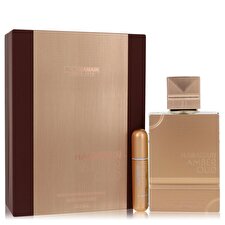 Al Haramain Amber Oud Gold Edition Extreme Gift Set 6.7 Pure Perfume Spray + 0.34 oz Refillable Spray 200ml/6.7oz Al Haramain Amber Oud Gold Edition Extreme Gift Set 6.7 Pure Perfume Spray + 0.34 oz Refillable Spray 200ml/6.7oz