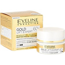 Eveline Cosmetics Gold Lift Expert Luxurious Rejuvenating Day And Night Cream Serum 60+ - Rejuvenating Day Cream 50ml Eveline Cosmetics Gold Lift Expert Luxurious Rejuvenating Day And Night Cream Serum 60+ - Rejuvenating Day Cream 50ml