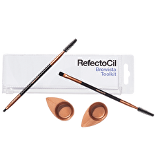 Refectocil Cosmetic Brush Browista Toolkit Eyebrow Set - Eyebrow Gift Set 1.0ks Refectocil Cosmetic Brush Browista Toolkit Eyebrow Set - Eyebrow Gift Set 1.0ks