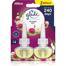 Glade Set Of Refills For The Relaxing Zen Electric Air Freshener 2x 20ml Glade Set Of Refills For The Relaxing Zen Electric Air Freshener 2x 20ml