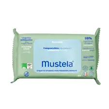 Mustela Set Compostable Avocado Cleansing Wipes 60 Pcs Mustela Set Compostable Avocado Cleansing Wipes 60 Pcs