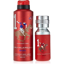 Beverly Hills Polo Club Gift Set Beverly Hills Polo Club: 1982 - Sport 1 Eau De Toilette For Men 50ml & 1982 - Sport 1 Anti-perspirant Deodorant Spray For Men 175ml Beverly Hills Polo Club Gift Set Beverly Hills Polo Club: 1982 - Sport 1 Eau De Toilette For Men 50ml & 1982 - Sport 1 Anti-perspirant Deodorant Spray For Men 175ml