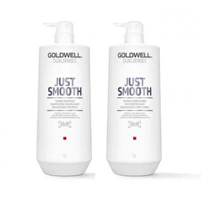 Goldwell Dualsenses Just Smooth Taming 1 Litre Shampoo And Conditioner Duo Goldwell Dualsenses Just Smooth Taming 1 Litre Shampoo And Conditioner Duo