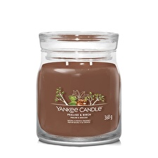 Yankee Candle Aromatic Candle Signature Glass Medium Praline & Birch 368 G Yankee Candle Aromatic Candle Signature Glass Medium Praline & Birch 368 G