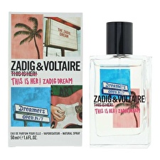 Zadig & Voltaire This Is Her! Zadig Dream Eau De Parfum For Women 50ml Zadig & Voltaire This Is Her! Zadig Dream Eau De Parfum For Women 50ml