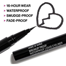 Wet N Wild Breakup Proof Waterproof Liquid Eyeliner 0 Wet N Wild Breakup Proof Waterproof Liquid Eyeliner 0