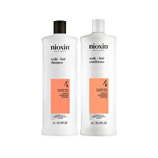 Nioxin Pro Clinical System 4, Litre Shampoo & Conditioner Duo Pack Nioxin Pro Clinical System 4, Litre Shampoo & Conditioner Duo Pack