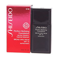 Shiseido Perfect Refining Moisturizing Liquid Foundation D10 Golden Brown Spf 15 30ml Shiseido Perfect Refining Moisturizing Liquid Foundation D10 Golden Brown Spf 15 30ml