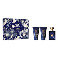 Versace Pour Homme Dylan Blue Set Eau De Toilette 50ml & Bath & Sg 50ml & Asb 50ml Versace Pour Homme Dylan Blue Set Eau De Toilette 50ml & Bath & Sg 50ml & Asb 50ml