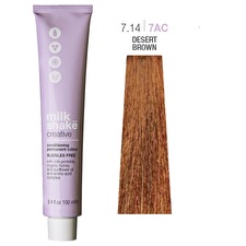 Milk Shake Creative Sls/sles-free Permanent Hair Dye 7.147ac Desert Brown 100ml Milk Shake Creative Sls/sles-free Permanent Hair Dye 7.147ac Desert Brown 100ml