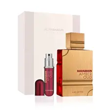 Al Haramain Amber Oud Ruby Edition - Eau De Parfum 75ml & Eau De Parfum 30ml & Fragrance Mist 250ml Al Haramain Amber Oud Ruby Edition - Eau De Parfum 75ml & Eau De Parfum 30ml & Fragrance Mist 250ml