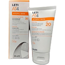 Leti At4 Facial Cream Spf20 50ml Leti At4 Facial Cream Spf20 50ml
