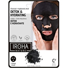 Iroha Detox Charcoal Black Tissue Facial Mask 1use 1 U Iroha Detox Charcoal Black Tissue Facial Mask 1use 1 U