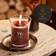 WoodWick Rouge Oud Váza ( Růžový Oud ) - Vonná SvÃÄka WoodWick Rouge Oud Váza ( Růžový Oud ) - Vonná SvÃÄka