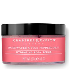 Crabtree & Evelyn Rosewater & Pink Peppercorn Hydrating Body Scrub 220 G Crabtree & Evelyn Rosewater & Pink Peppercorn Hydrating Body Scrub 220 G
