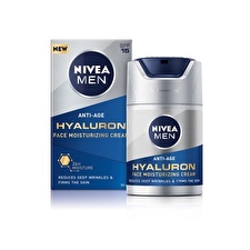 Nivea Men Hyaluron Face Moisturizing Cream Spf 15 - Moisturizing Anti-wrinkle Cream 50ml Nivea Men Hyaluron Face Moisturizing Cream Spf 15 - Moisturizing Anti-wrinkle Cream 50ml