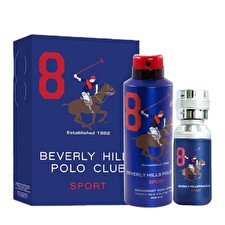 Beverly Hills Polo Club Gift Set Beverly Hills Polo Club: 1982 - Sport 8 Eau De Toilette For Men 100ml & 1982 - Sport 8 Anti-perspirant Deodorant Spray For Men 175ml Beverly Hills Polo Club Gift Set Beverly Hills Polo Club: 1982 - Sport 8 Eau De Toilette For Men 100ml & 1982 - Sport 8 Anti-perspirant Deodorant Spray For Men 175ml