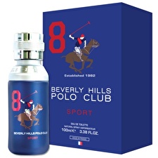 Beverly Hills Polo Club 1982 - Sport 8 Eau De Toilette For Men 100ml Beverly Hills Polo Club 1982 - Sport 8 Eau De Toilette For Men 100ml