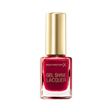 Max Factor Gel Shine Lacquer Top Coat Nail Polish 50 Radiant Ruby 11ml Max Factor Gel Shine Lacquer Top Coat Nail Polish 50 Radiant Ruby 11ml