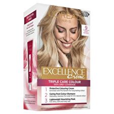 L'Oreal Paris Excellence Cr?me Permanent Hair Colour - 9 Light Blonde L'Oreal Paris Excellence Cr?me Permanent Hair Colour - 9 Light Blonde