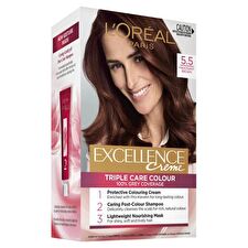 L'Oréal Paris Excellence Crème Permanent Hair Colour - 5.5 Mahogany Brown L'Oréal Paris Excellence Crème Permanent Hair Colour - 5.5 Mahogany Brown