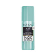 L'Oreal Paris Magic Retouch Temporary Root Concealer Spray - Black (Instant Grey Hair Coverage) L'Oreal Paris Magic Retouch Temporary Root Concealer Spray - Black (Instant Grey Hair Coverage)