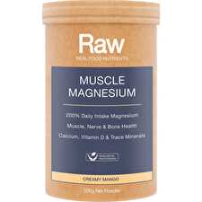 Raw Muscle Magnesium Creamy Mango 200g Raw Muscle Magnesium Creamy Mango 200g