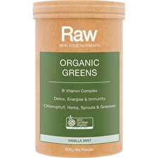 Raw Organic Greens Vanilla Mint 200g Raw Organic Greens Vanilla Mint 200g