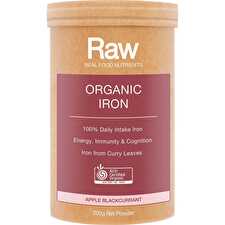 Raw Organic Iron Apple Blackcurrant 200g Raw Organic Iron Apple Blackcurrant 200g