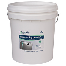 Abode Dishwashing Powder (for Automatic Dishwashing Machines) Bucket 15kg Abode Dishwashing Powder (for Automatic Dishwashing Machines) Bucket 15kg