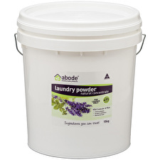 Abode Laundry Powder (front & Top Loader) Wild Lavender & Mint Bucket 15kg Abode Laundry Powder (front & Top Loader) Wild Lavender & Mint Bucket 15kg