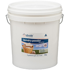 Abode Laundry Powder (front & Top Loader) Zero Bucket 15kg Abode Laundry Powder (front & Top Loader) Zero Bucket 15kg
