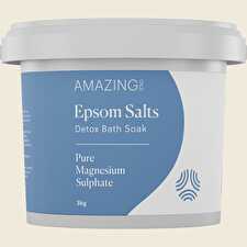 Epsom Salts Detox Bath Soak Pure Magnesium Sulphate 3kg Epsom Salts Detox Bath Soak Pure Magnesium Sulphate 3kg