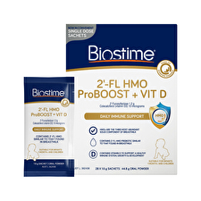 Biostime 2-fl Hmo Proboost + Vit D Oral Powder Sachets 1.6g X 28 Pack Biostime 2-fl Hmo Proboost + Vit D Oral Powder Sachets 1.6g X 28 Pack