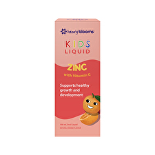 Henry Blooms Kids Liquid Zinc With Vitamin C Orange 100ml Henry Blooms Kids Liquid Zinc With Vitamin C Orange 100ml