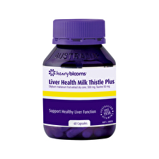 Henry Blooms Liver Health Milk Thistle Plus 60c Henry Blooms Liver Health Milk Thistle Plus 60c